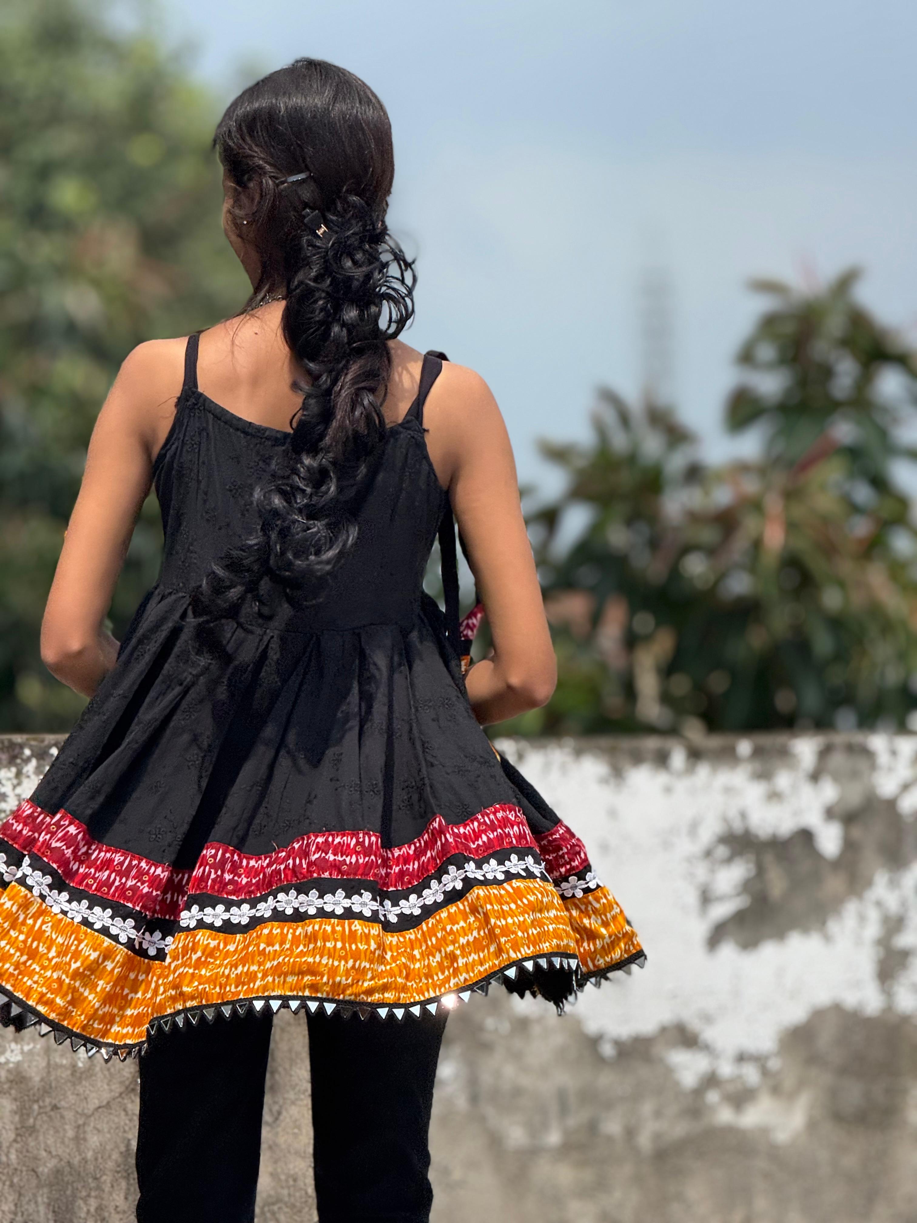 Black Navya Navratri kurti